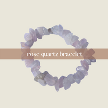 Load image into Gallery viewer, Rose quartz bracelet

