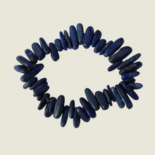 Load image into Gallery viewer, Large lapis lazuli anklet
